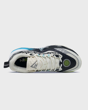 Rigorer AR2 Basketbalschoen Code Blue Skeleton bovenaanzicht