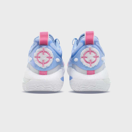 Rigorer AR2 Basketbalschoen Pink Iceman Mixed achteraanzicht blaue