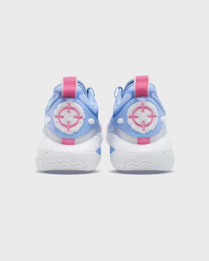 Rigorer AR2 Basketbalschoen Pink Iceman Mixed achteraanzicht blaue