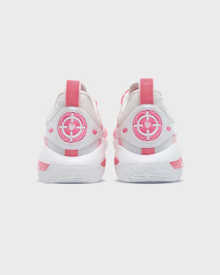 vRigorer AR2 Basketbalschoen Pink Iceman Mixed achteraanzicht roze