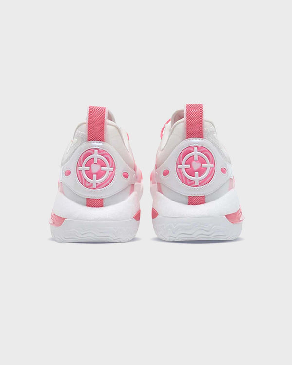 vRigorer AR2 Basketbalschoen Pink Iceman Mixed achteraanzicht roze