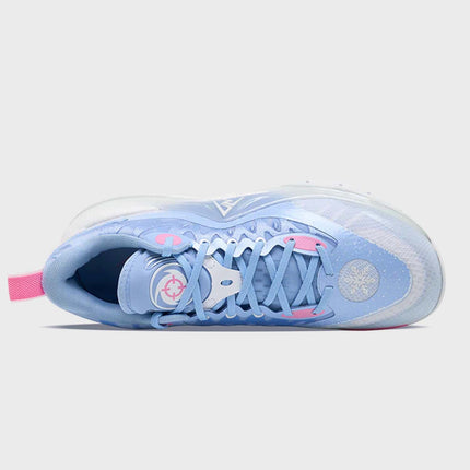 Rigorer AR2 Basketbalschoen Pink Iceman Mixed bovenaanzicht blauw