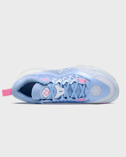 Rigorer AR2 Basketbalschoen Pink Iceman Mixed bovenaanzicht blauw