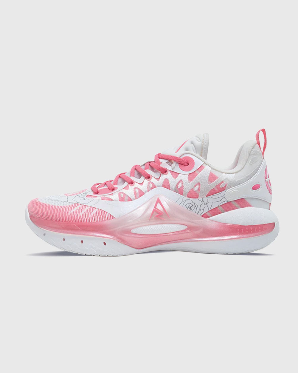 Rigorer AR2 Basketbalschoen Pink Iceman Mixed links