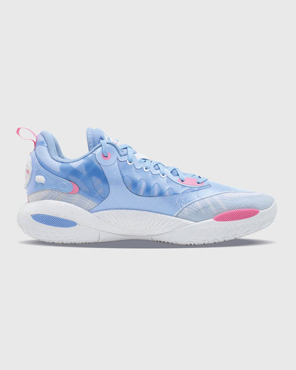 Rigorer AR2 Basketbalschoen Pink Iceman Mixed rechts blauw