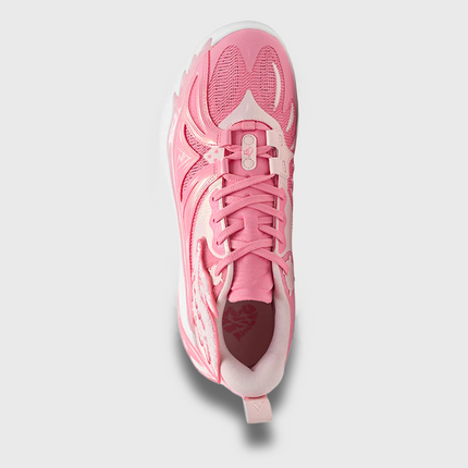 Rigorer AR3 Basketbalschoen Valentines Day Roze bovenaanzicht linkerschoen upper veters
