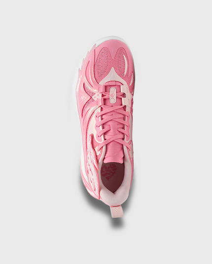 Rigorer AR3 Basketbalschoen Valentines Day Roze bovenaanzicht linkerschoen upper veters