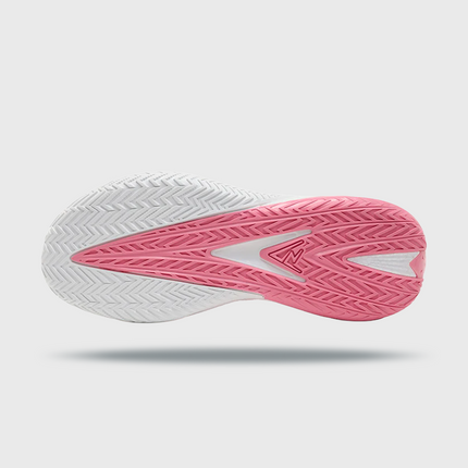 Rigorer AR3 Basketbalschoen Valentines Day Roze onderaanzicht zool roze wit grip