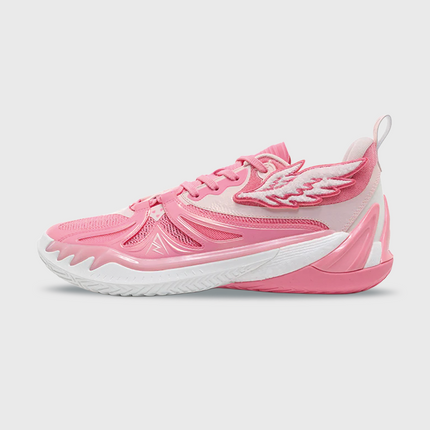 Rigorer AR3 Basketbalschoen Valentines Day Roze zijaanzicht linker schoen 