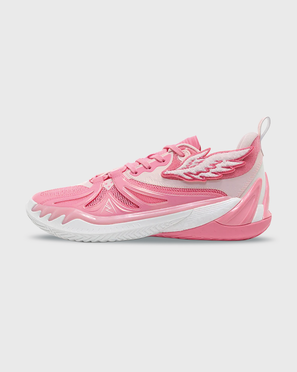 Rigorer AR3 Basketbalschoen Valentines Day Roze zijaanzicht linker schoen 