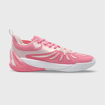 Rigorer AR3 Basketbalschoen Valentines Day Roze zijaanzicht binnenkant linkerschoen