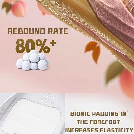 Rigorer AR1&nbsp; basketbalschoen Honey peach informatie rebound zool 