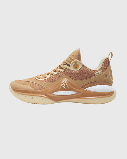 Rigorer AR2 Basketbalschoen HBK Austin Reeves Bruin Zijaanzicht