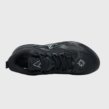 Rigorer AR2 Basketbalschoen Snake eyes liggende stock foto burned bovenaanzicht