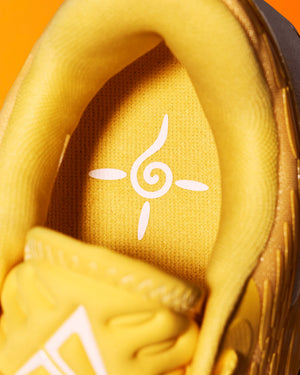 Rigorer AR2 Basketbalschoen Sunrise Close up detail foto Binennkant schoen