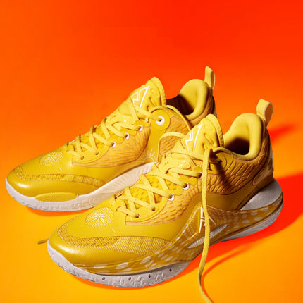 Rigorer AR2 Basketbalschoen Sunrise Detail zijaanzicht paar schoenen schoenen