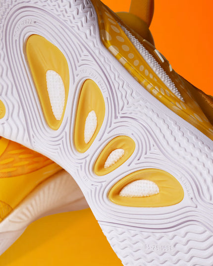 Rigorer AR2 Basketbalschoen Sunrise Detail zool paar schoenen schoenen