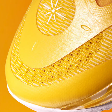 Rigorer AR2 Basketbalschoen Sunrise detail foto van neus/teen 