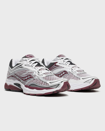 Saucony Progrid Omni 9 Sneaker White Maroon