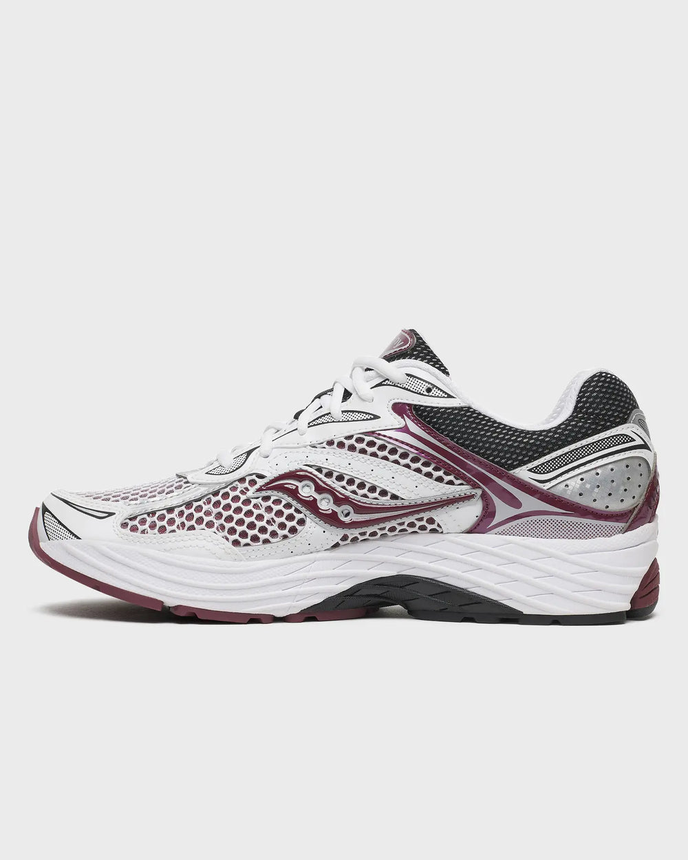 Saucony Progrid Omni 9 Sneaker White Maroon