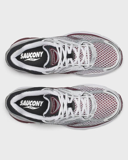Saucony Progrid Omni 9 Sneaker White Maroon