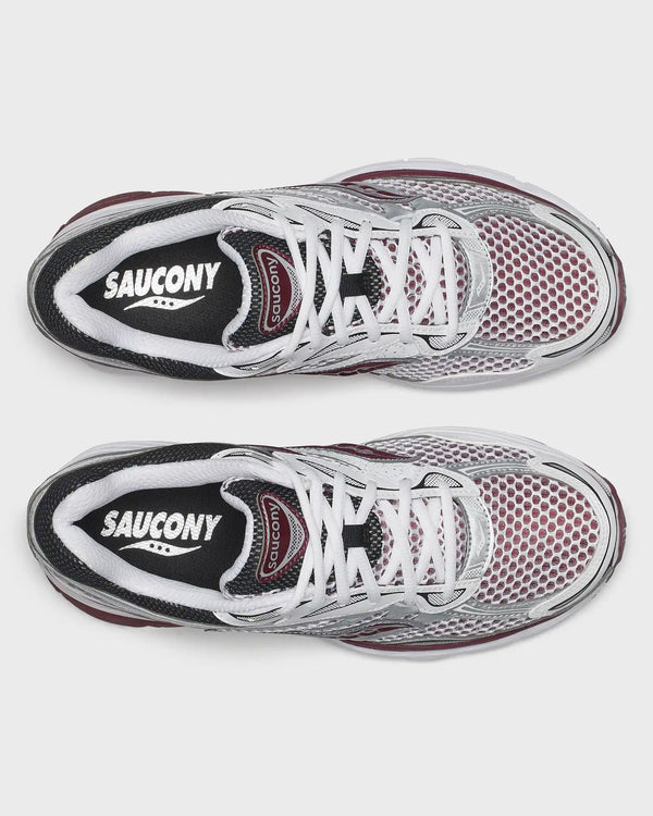 Saucony Omni 9 Weiß Maroon