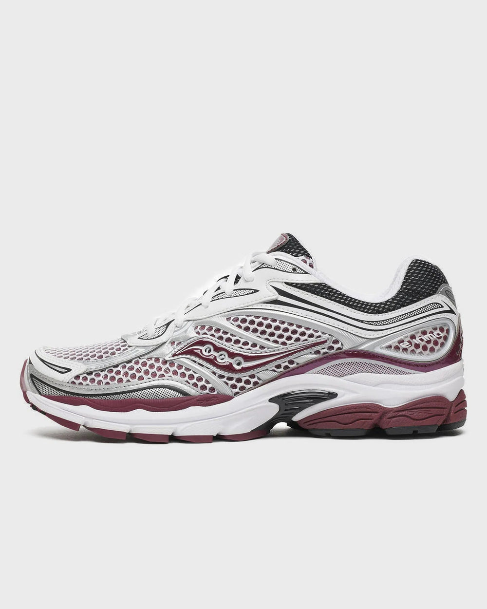 Saucony Progrid Omni 9 Sneaker White Maroon