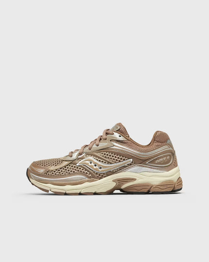 Saucony Progrid Omni 9 Baskets Marron Crème