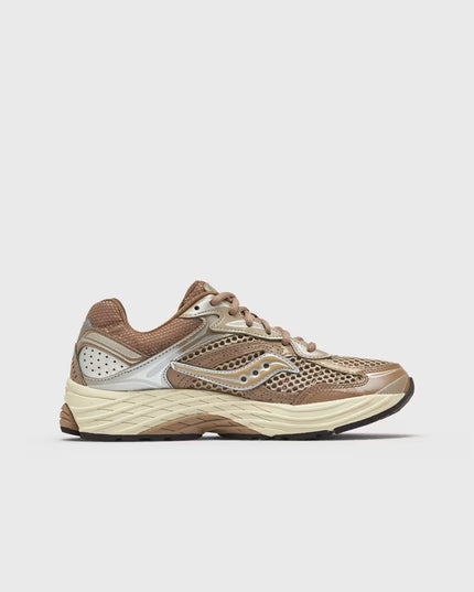 Saucony Progrid Omni 9 Baskets Marron Crème