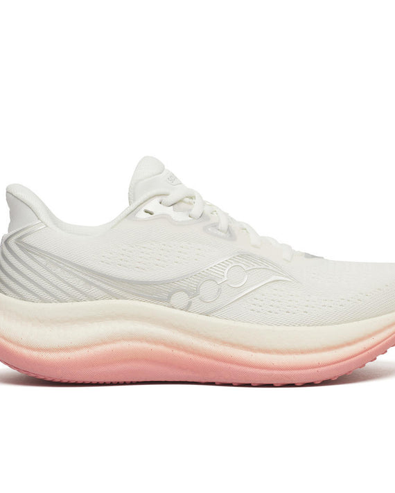 Chaussures de course Saucony Triumph 23 Blanc / Rose