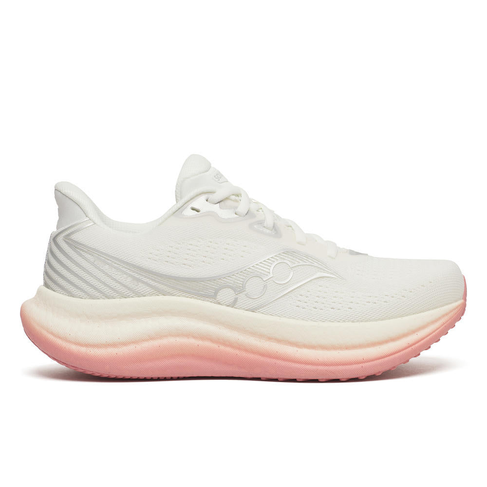 Saucony Triumph 23 Running Shoe White / Pink