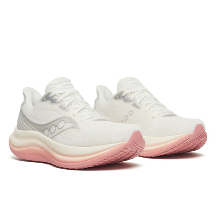 Chaussures de course Saucony Triumph 23 Blanc / Rose