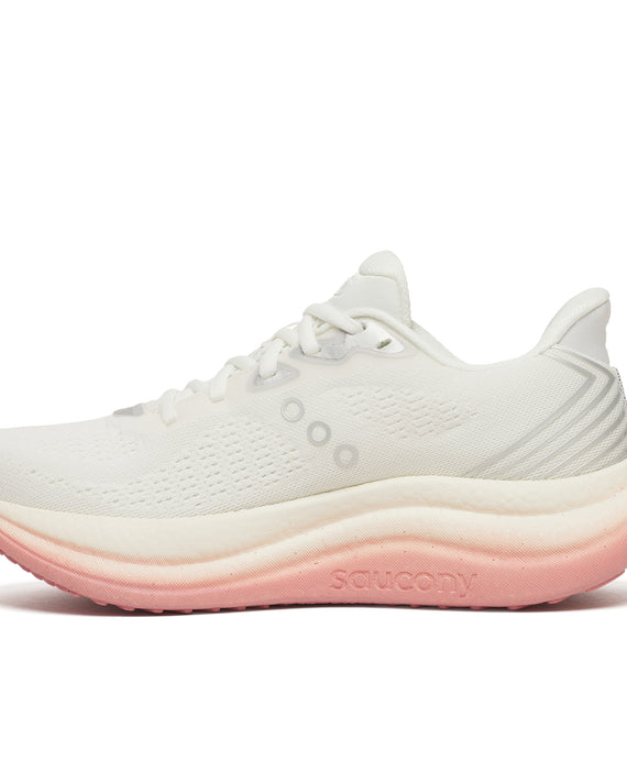 Chaussures de course Saucony Triumph 23 Blanc / Rose