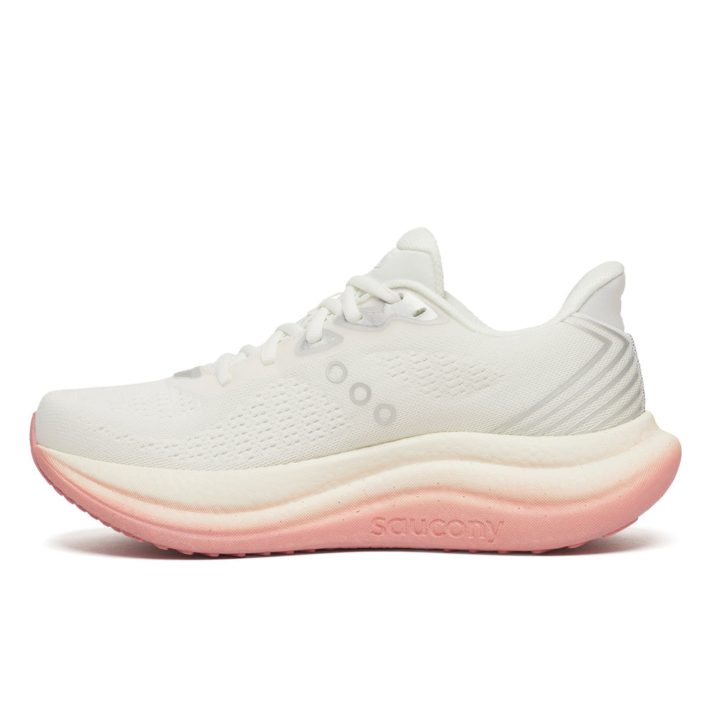 Saucony Triumph 23 Running Shoe White / Pink