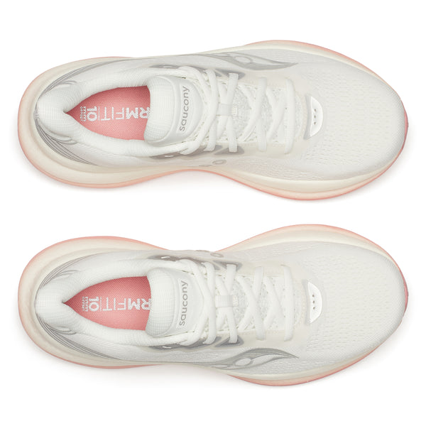 Chaussures de course Saucony Triumph 23 Blanc / Rose