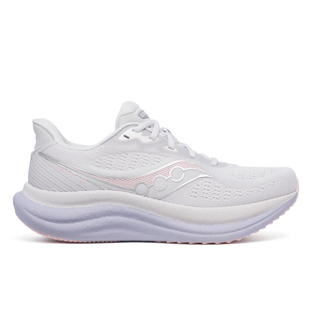 Saucony Triumph 23 Running Shoe White / Lilac
