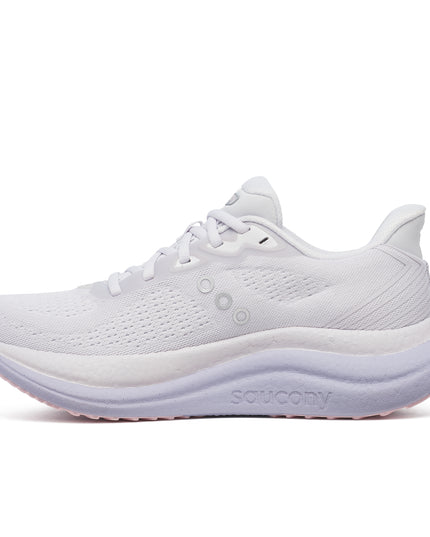 Chaussures de running Saucony Triumph 23 Blanc / Lilas
