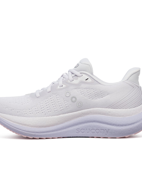 Chaussures de running Saucony Triumph 23 Blanc / Lilas