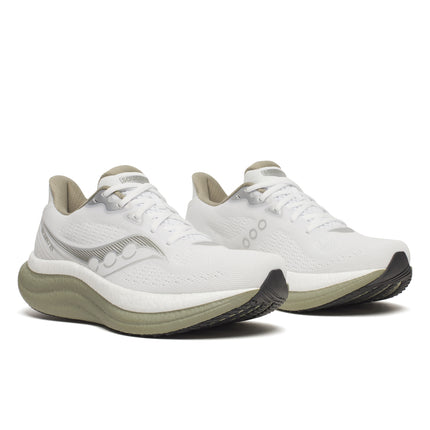 Chaussures de course Saucony Triumph 23 Blanc / Vert