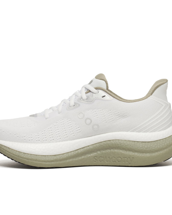 Chaussures de course Saucony Triumph 23 Blanc / Vert