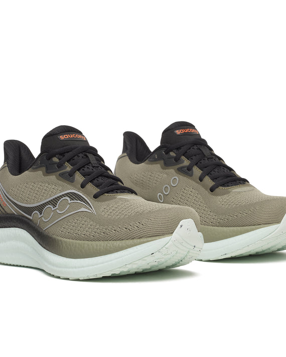 Chaussures de running Saucony Triumph 23 Vert / Noir