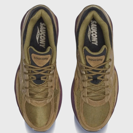 Saucony Progrid Omni 9 Sneaker Green Bordeaux