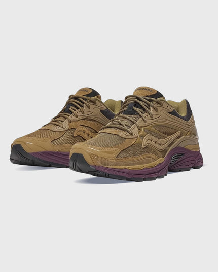 Baskets Saucony Progrid Omni 9 Vert Bordeaux 