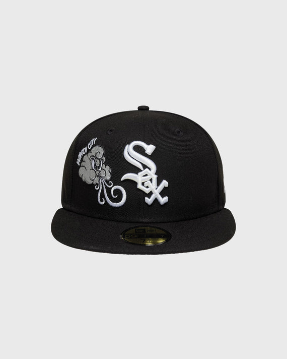 New Era Chicago White Sox 59Fifty Food Fitted Cap Zwart