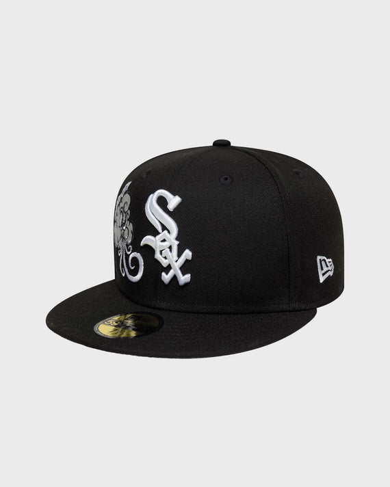 New Era Chicago White Sox 59Fifty Food Fitted Cap Zwart