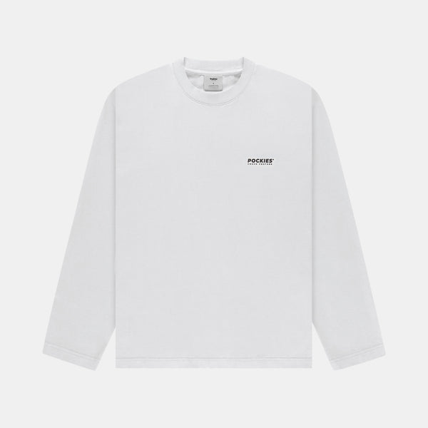 Pockies Swallow Longsleeve T-Shirt Wit