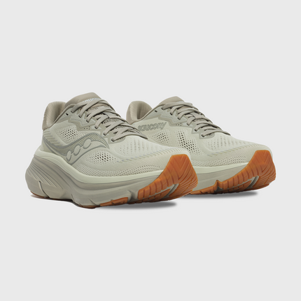 Saucony Guide 19 Hardloopschoen Salie Gum linker rechterschoen vooraanzicht 