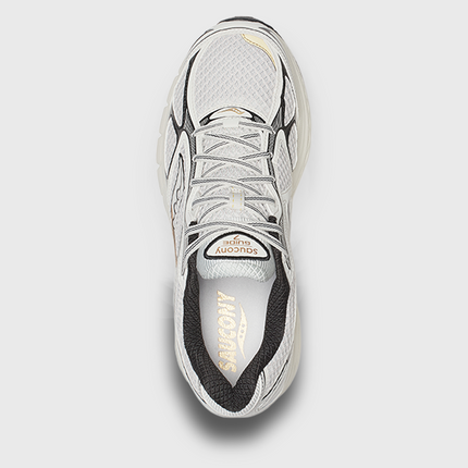 De Saucony ProGrid Guide 7 Sneaker Onyx Goud combineert een stijlvolle onyxzwarte basis met luxe goudkleurige accenten voor een sportieve en moderne uitstraling. Dankzij de ProGrid-demping biedt deze sneaker optimaal comfort voor dagelijks gebruik. De Saucony ProGrid Guide 7 Onyx Goud is verkrijgbaar bij Burned Sports Den Bosch, dé sneaker- en sportwinkel in Den Bosch.