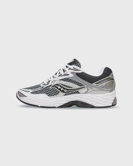 Saucony Progrid Omni 9 Sneaker Grijs Zilver binnenkant met logo saucony 
