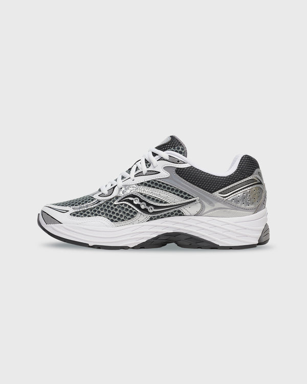 Saucony Progrid Omni 9 Sneaker Grijs Zilver binnenkant met logo saucony 